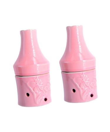 Solustre 2 STK Massage accessories MOXA can ceramic moxibusposic box Moxibusion-Pot device T pfer-Moxa-Organizer Moxa heater Moxa holder Tool Moxa burner Palace Ai-Box Rosa