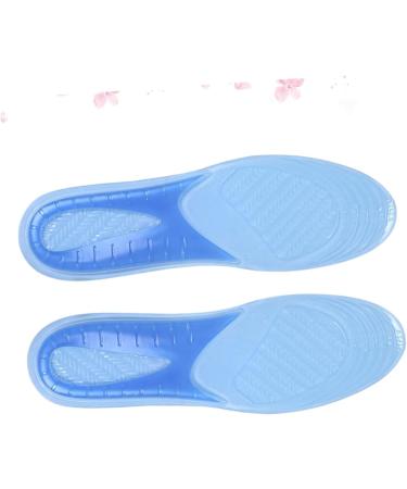 NOLITOY 2 Pairs Gel Comfort Insoles for Hiking Basketball & Running - Soft Cushion Inserts for Men & Women - Plantar Support & Heel Relief - Buy Online on GoSupps.com