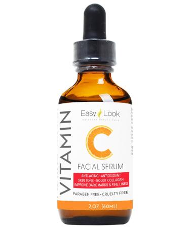 Vitamin C Face Serum Anti Aging Facial Serum with Vitamin C for Dark Spots Even Skin Tone Eye Area Fine Lines & Wrinkles 2 Fl Oz