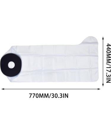 Pyatofly 2X Waterproof Plaster Bandage - Full Leg Shower Protector for Adults | Foot Ankle Knee Wound Protection - Buy Online on GoSupps.com