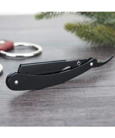 POOPFIY Barber Razor Set | Professional Traditional Razor for Quality Manual Shave | Black Storage Box Included - Best International Shipping - Buy Online on GoSupps.com