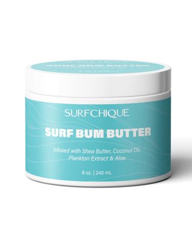 Surf Bum Whipped Body Butter - Tropical Coconut Vanilla Mango & Papaya | 8 oz | Moisturizing Skincare for All Skin Types - Buy Online on GoSupps.com