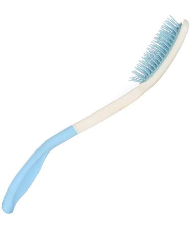 TANDC Long Handle Reach Comb Brush Set for Elderly with Limited Dexterity or Arthritis - White - Buy Online on GoSupps.com