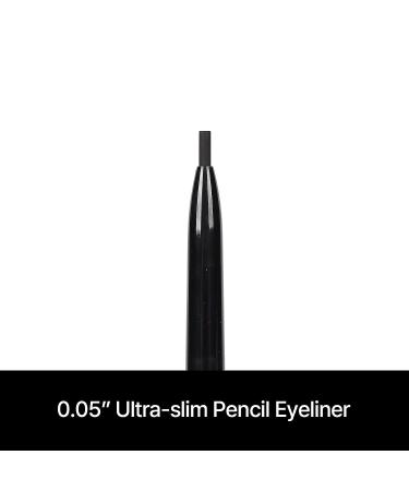 MERZY Slim Gel Eyeliner - Ultra-Slim Pencil with Creamy Texture - K-Beauty GS2 - Black SPINEL (0.03Fl Oz 0.05g) - Buy Online on GoSupps.com