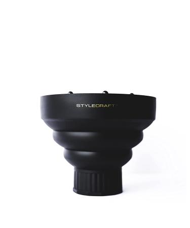 StyleCraft Hair Attachments - Black Collapsible Hair Styling Tool - Buy Online on GoSupps.com