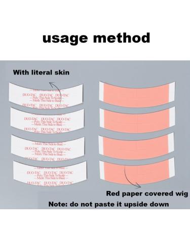 iFutniew Film Slitting Line Double Tape Adhesive Extension Hair Strips for Toupees/Lace Wig 36Pc/Lot - Buy Online on GoSupps.com