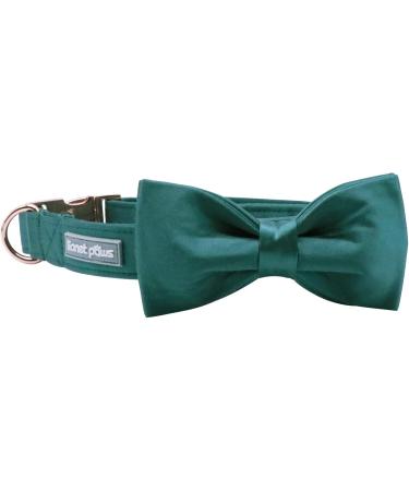 Buy Lionet Paw's Comfortable Silk Christmas Dog Collar with Removable Fly for XLarge Dogs (Neck 40-66cm) - Stylish Green 1 Pack - Buy Online on GoSupps.com