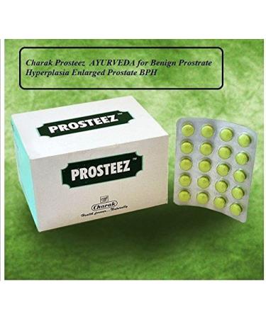 Artcollectibles India 40 Tablets of Charak Prosteez Herbal Benign Prostrate Hyperplasia Enlarged Prostate Bph