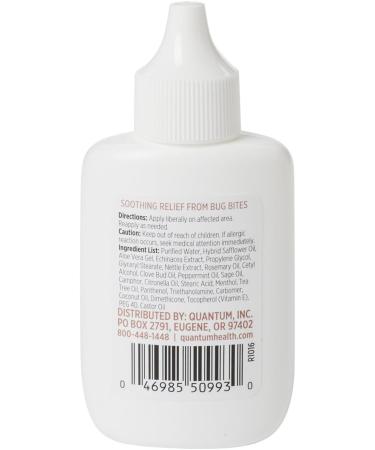 Quantum Health Buzz Away Sting Soothe 1 Oz - Herbal Blend with Aloe Vera, Nettle & Peppermint Oil - Buy Online on GoSupps.com