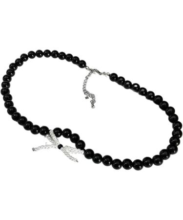 Shop Oralgos Handmade Crystal Pearl Necklace - Elegant Choker & Collarbone Chain for Women & Girls - Buy Online on GoSupps.com