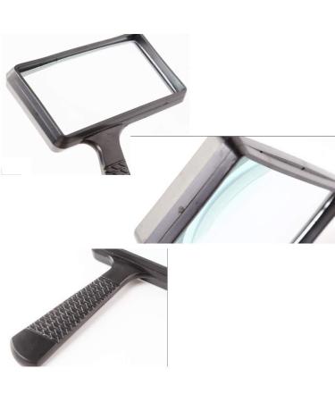 10x Rectangular Handheld Reading Magnifie Loupe for Reading Newspaper Map Jewellery Better Life - Buy Online on GoSupps.com