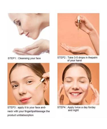 COVERCOCO Gold 24k Face Serum - Hyaluronic Acid Collagen & Peptides Ampoule | 30ML | Premium Anti-Aging Skincare - Buy Online on GoSupps.com