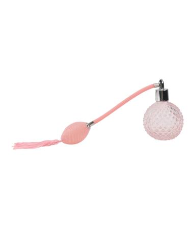 DOITOOL 1pc Air Bag Perfume Bottle Essential Oil Perfume Glass Carafe Glass Spray Bottle Travel Container Spray Mist Bottle Hair Perfume Refillable Screw Storage Bottle Pp Pink