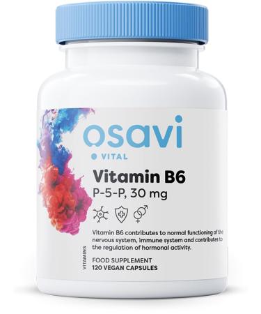 Osavi Vitamin B6 - P-5-P 30mg - 120 Vegan caps