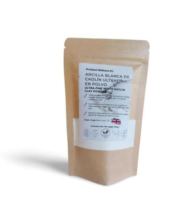 KAPTAN LDA Kaolin Clay Powder 100 Natural Ultra Fine White 100g Excellent for Skin Detoxification Deep Cleansing Rejuvenation Soap Deodorant Bath Bomb Soap Making