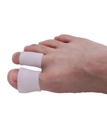 Toe Separator & Bunion Corrector - 8 Pairs Silicone Toe Protectors for Men & Women | Pain Relief & Big Toe Alignment - Buy Online on GoSupps.com