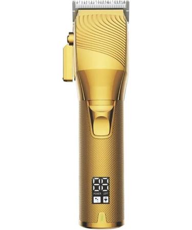 Hair Clippers for Men Electric Barber Professional Barber Clipper Barber Supplies Cordless Men's Hair Clipper with LED Display USB Charging Gold - Buy Online on GoSupps.com