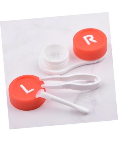 HomsfoU 32 STK Contact Lens Container with Mirror - Travel Storage Case for Colored Contact Lenses - Durable & Stylish Storage Solution - Buy Online on GoSupps.com