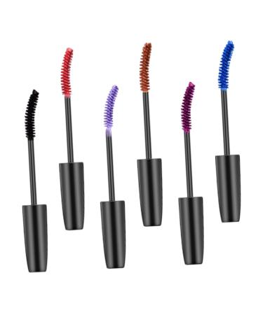 TOVINANNA 6pcs Colored Mascara Ultra-fine Mascara Eyelash Makeup Mascara Eyelash Mascara Eyelashes Mascara Abs