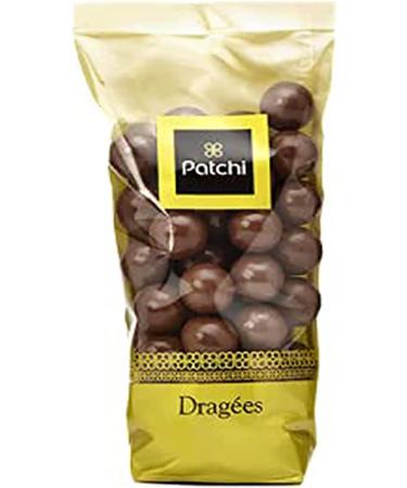 Patchi Sac de Drag es Noisettes Chocolat Lait (0.32lb) - Milk Chocolate Coated Hazelnut - Fewer Calories - All Premium Natural Ingredients Milk Chocolate 0.32lb - Buy Online on GoSupps.com