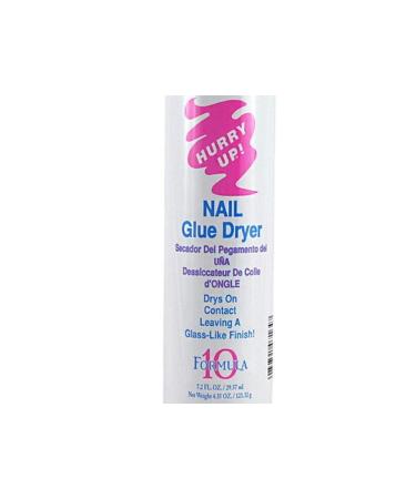 2-Pack Nail Glue Dryer - Fast Drying Formula - Glass-Like Finish - 7.2 fl oz - Buy Online on GoSupps.com