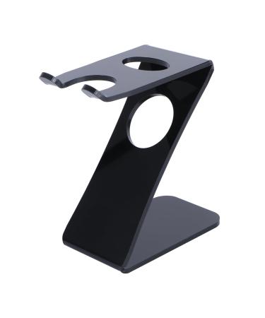 Beaupretty brush holder holder for brush stand stands for safety razors shave radoras para hombres for men men's acrylic stand brush bracket shaving shaving brushes warehouse man