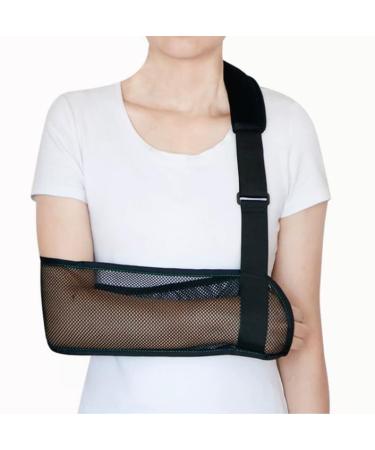 AWAVM Mesh Shoulder Sling Arm Brace For Torn Rotator Cuff Injury Arm Sling Shoulder Injury Sling for Arm Support Adjustable Shoulder Support For Shower Stabilizer For Elbow Wrist Thumb Injuries