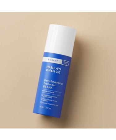 Paula's Choice Resist AHA Peeling Face Lotion - 5% Glycolic & Salicylic Acid Exfoliant for Normal to Dry Skin - Reduces Pigment Spots & Fine Lines - 50ml - Buy Online on GoSupps.com