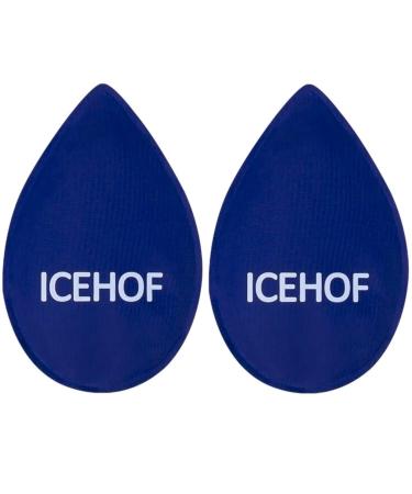 IceHOF replacement cooling pads (2x) for wisdom teeth - 14 cm x 9 cm - for more cooling according to tooth op - cooling pack wisdom wisdom tooth cooling compress cool pads face replacement cooling pads 2.0