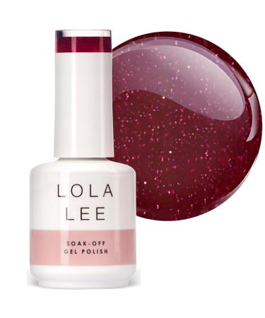 Lola Lee Gel Polish | Mood Need Wine | GP056 | 15ml |Long-Lasting | Chip Proof | Soak-Off | Nail Art | Manicure & Pedicure | Easy to Apply |Salon and Home Use | LED UV Lamp