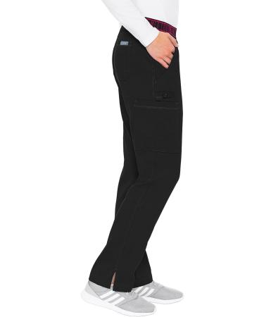 Med Couture Touch Women's Yoga 2 Cargo Pocket Pant in Black - X-Large - Buy Online on GoSupps.com