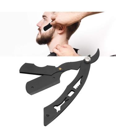Buy Manual Stainless Steel Foldable Beard Shaver | Premium Hair Cutting Razor for Men - International Shipping Available - Buy Online on GoSupps.com