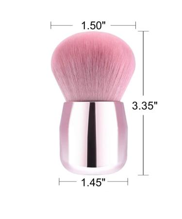 RUNGANG Fluffy Nail Dust Brush for Acrylic Nails & Makeup - Pink - Buy Online on GoSupps.com
