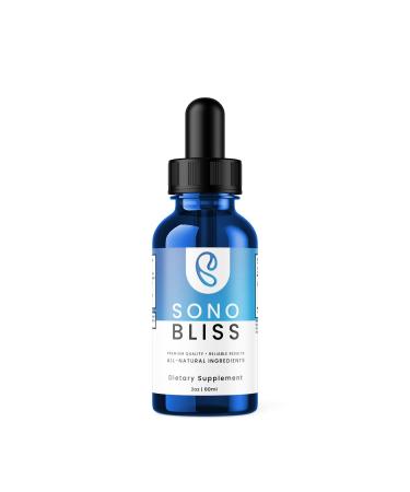 Sono Bliss Drops Advanced Formula - Sono Bliss for Tinnitus Premium Quality Drops Support Supplement (2oz)