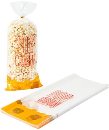 Restaurantware Bag Tek 17 x 7 Inch Popcorn Bags 100 Greaseproof Popcorn Favor Bags - Hot & Cold Friendly Freezable Clear PE Plastic Carnival Popcorn Bags For Event Favors Or Goodie Bags - Buy Online on GoSupps.com