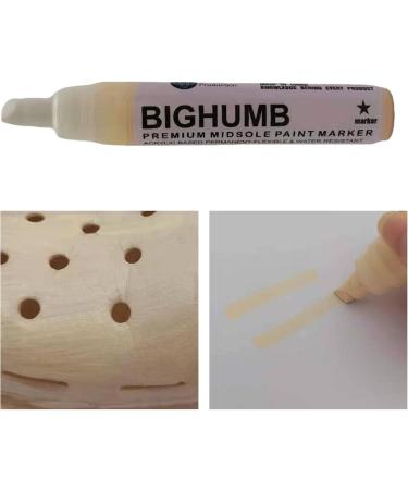 chiwanji Stain Remover Pen Multiple Colors Large Capacity Waterproof Black White Beige Whitening Pen for Shoe Cleaner - Cream Color - Buy Online on GoSupps.com