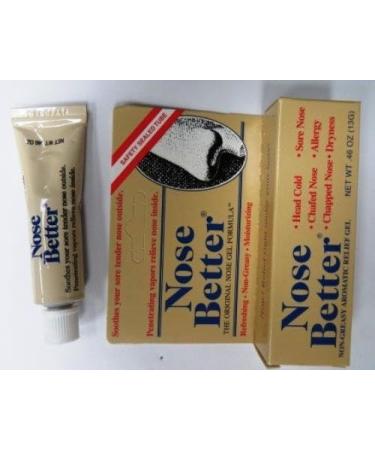Nose Better Non-Greasy Aromatic Relief Gel - 0.46 Ounce | Fast International Shipping | Soothing Nasal Comfort - Buy Online on GoSupps.com