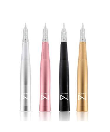Arrow Wireless Permanent Makeup Tattoo Machine by Mellie Microblading - Gold Brow Machine for Powder Brows, Shading, and Microshading - Compatible with M3 & Intelli Needles - 1 Count - Buy Online on GoSupps.com