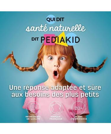 PEDIAKID - Omega 3 - Natural Dietary Supplement - Exclusive Agave Syrup Formula - Rich in DHA - Promotes Good Brain Function - Lemon Cola Flavor - 125ml Bottle - Buy Online on GoSupps.com