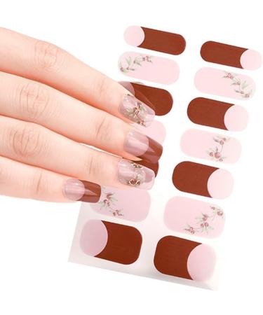 Ruarby 24x/Set Press on Toenails French Tip False Toenails Bowknot Full Cover Nail Manicures Supplies for Women - Buy Online on GoSupps.com