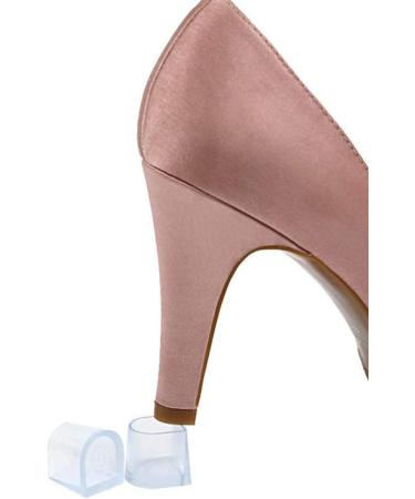 MILISTEN High Heel Protectors 5 Pairs - Clear Stoppers for Women's Shoes, Size S - Buy Online on GoSupps.com