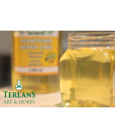 TERLANS Oil Painting Supplies 3 Pack - Odourless Thinner, Walnut Oil, Paint Brush Cleaner (3x100ml) - Buy Online on GoSupps.com
