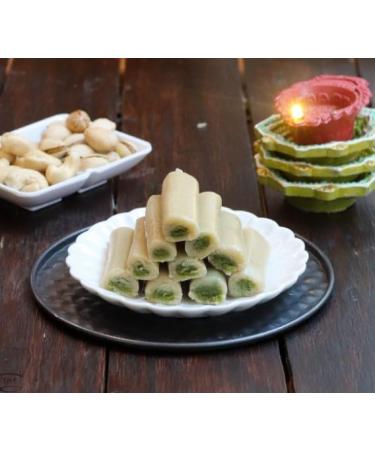 Rakhi Diwali Special (Kaju Roll 1kg) Gift Hamper for Brother Sister Delicious Indian Traditional Sweets Best Gift For All Occasions Tasty Treat For Family & Friends Sold By Kidzbuzz - Buy Online on GoSupps.com