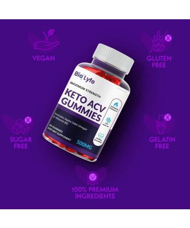 Prime Ninja Bio Lyfe Keto ACV Gummies - Maximum Strength - Official 5 Bottles - Buy Online on GoSupps.com