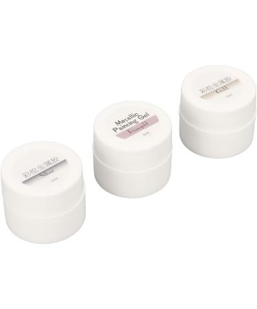 Nail Art Wire Drawing Gel 3 Colors Line Pulling Metallic Painted Nail Gel Polish for Nail Salon - Buy Online on GoSupps.com