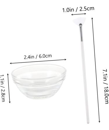 Mikinona Beauty Mixing Bowl Creamy Blush Kit Skincare Tool Applicator Tools Foundation Brushes Skin Care Tools Make up for Body Aluminum White Facial - Buy Online on GoSupps.com