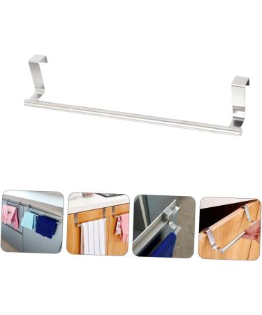Cabilock 1pc Cabinet Door Hook Wall Mounted Shelves for Storage Wall Towel Storage Rack Kitchen Rack Metal - Buy Online on GoSupps.com