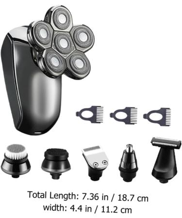 FOMIYES 6 Sets Electric Shaver for Men | Spiral ABS | Premium Grooming Tool | International Shipping Available - Buy Online on GoSupps.com
