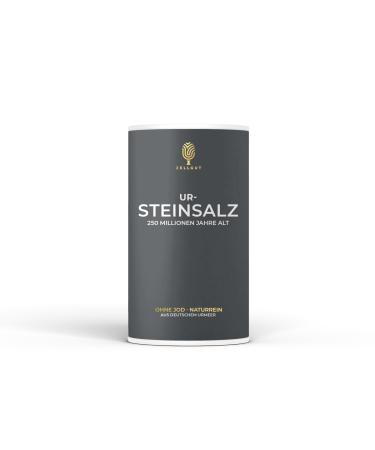 Stone salt - 100% German rock salt (natural, untreated) - natural - from the German virgin sea, free from the mold and bleach, no iodine, fluoride free