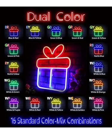 Buy ST16S33-FNU0139-RY Dual Color Red/Yellow Silicone LED Neon Sign - Bright & Stylish Decor for Any Space - Buy Online on GoSupps.com